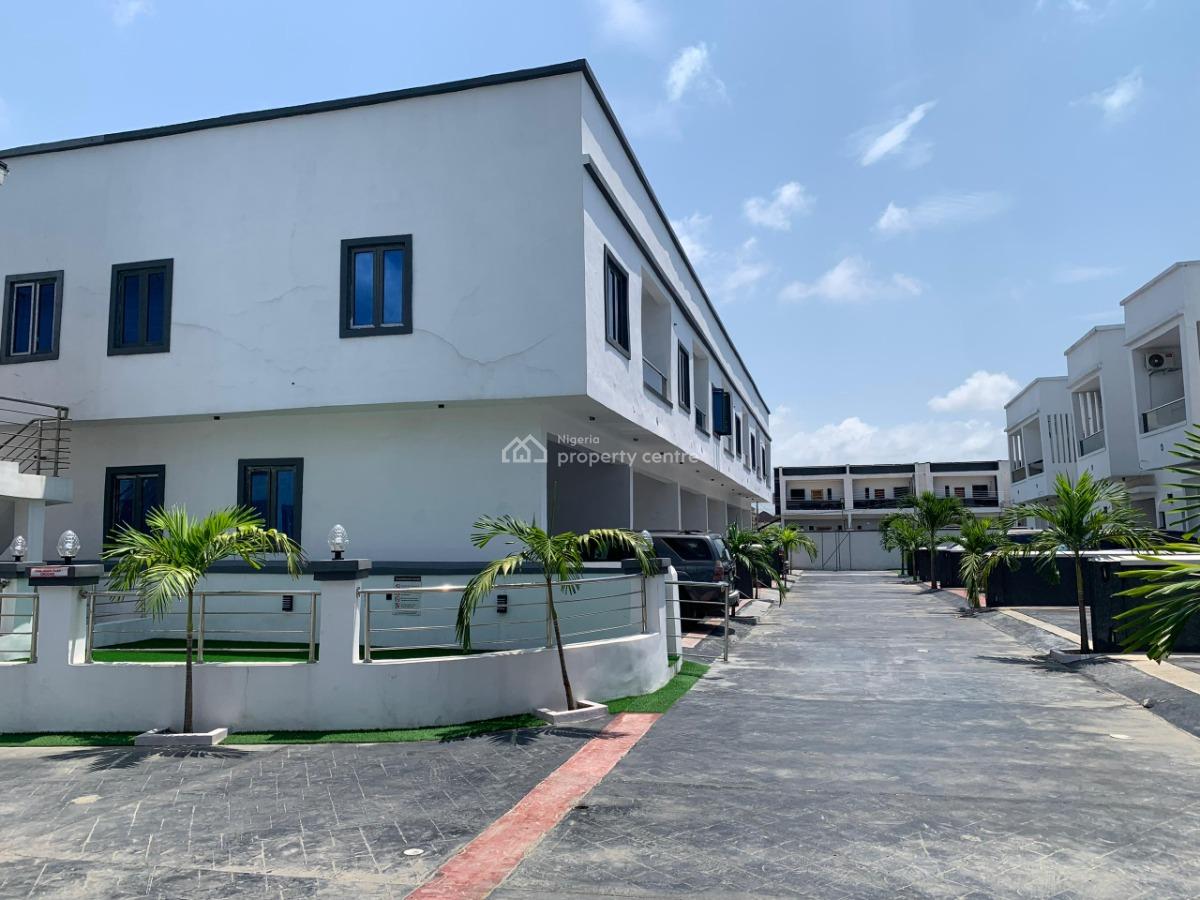 Spacious 4 Bedroom Terrace Duplex with Swimming Pool and Gym, Abraham Adesanya, Ajah, Lagos, Terraced Duplex for Sale
