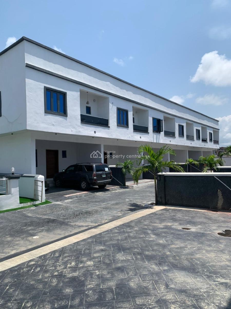 Spacious 4 Bedroom Terrace Duplex with Swimming Pool and Gym, Abraham Adesanya, Ajah, Lagos, Terraced Duplex for Sale