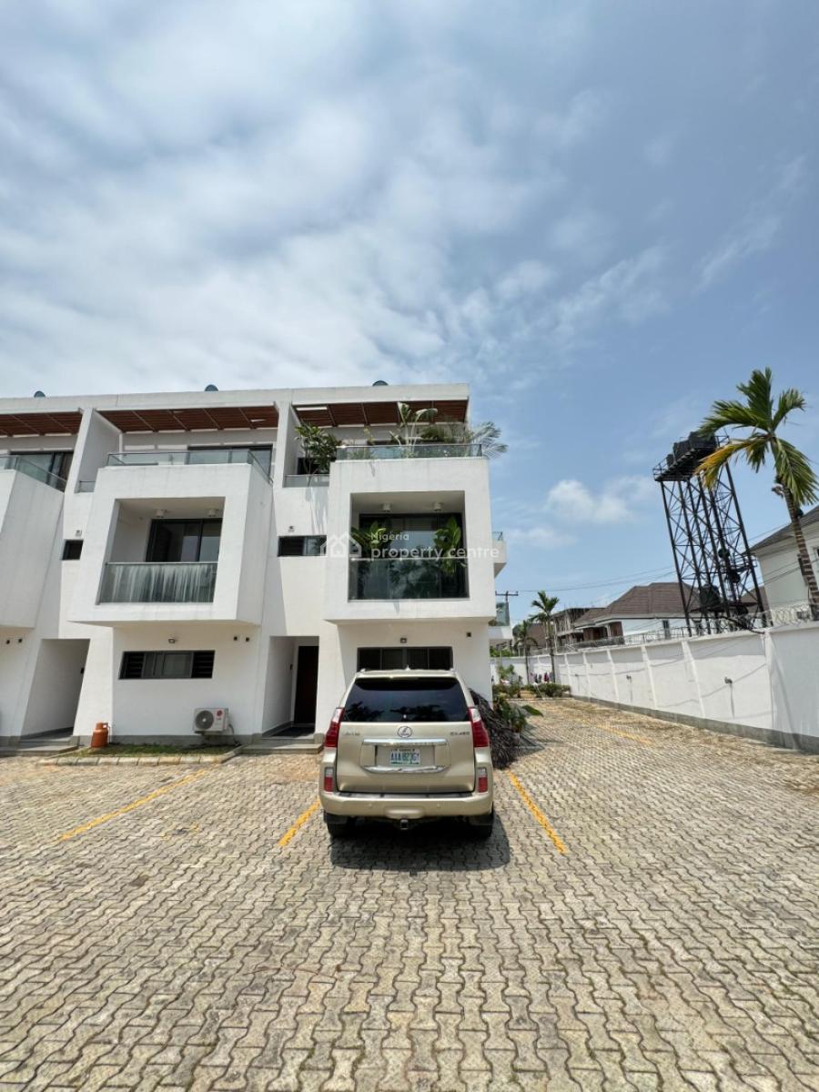 Well-finished 4-bedroom Terrace Duplex with Boys Quarters, Chevron, Lekki, Lagos, Terraced Duplex for Sale