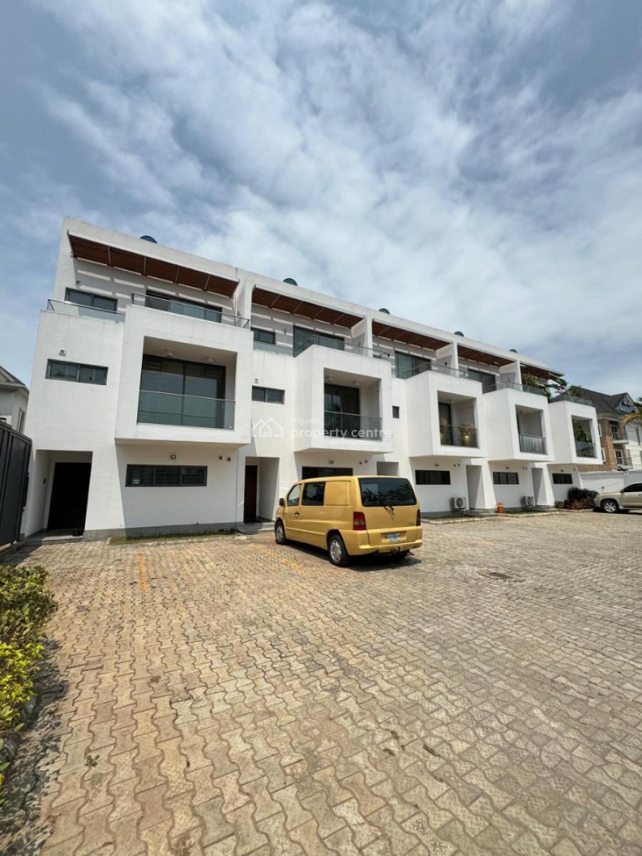 Well-finished 4-bedroom Terrace Duplex with Boys Quarters, Chevron, Lekki, Lagos, Terraced Duplex for Sale