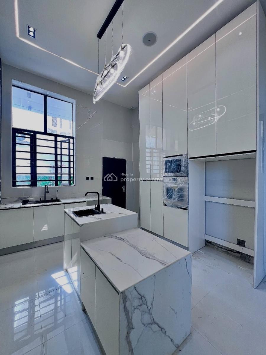 Stunning 5 Bedroom Detached Duplex with Swimming Pool and Bq, Chevron, Lekki, Lagos, Detached Duplex for Sale