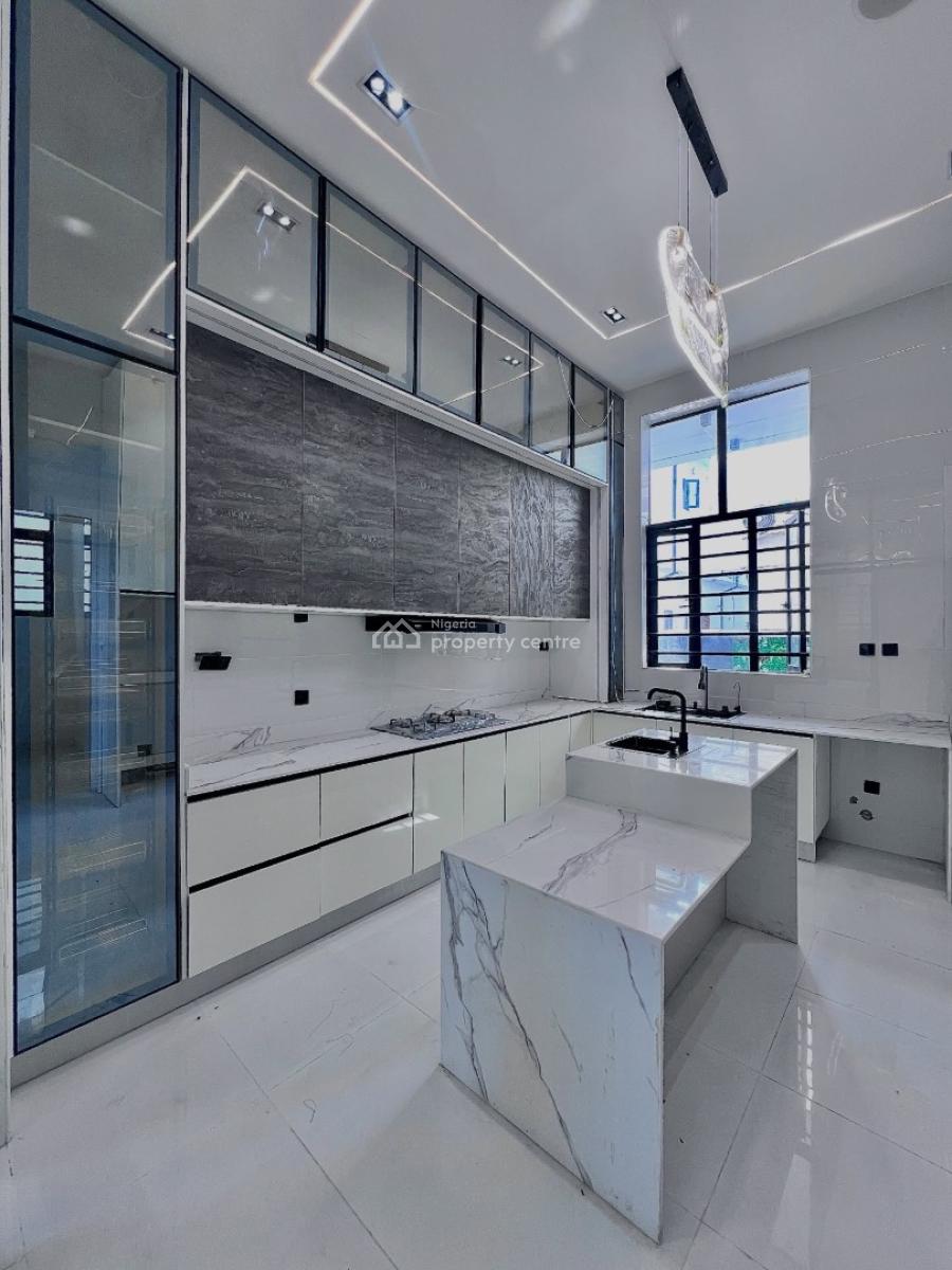 Stunning 5 Bedroom Detached Duplex with Swimming Pool and Bq, Chevron, Lekki, Lagos, Detached Duplex for Sale