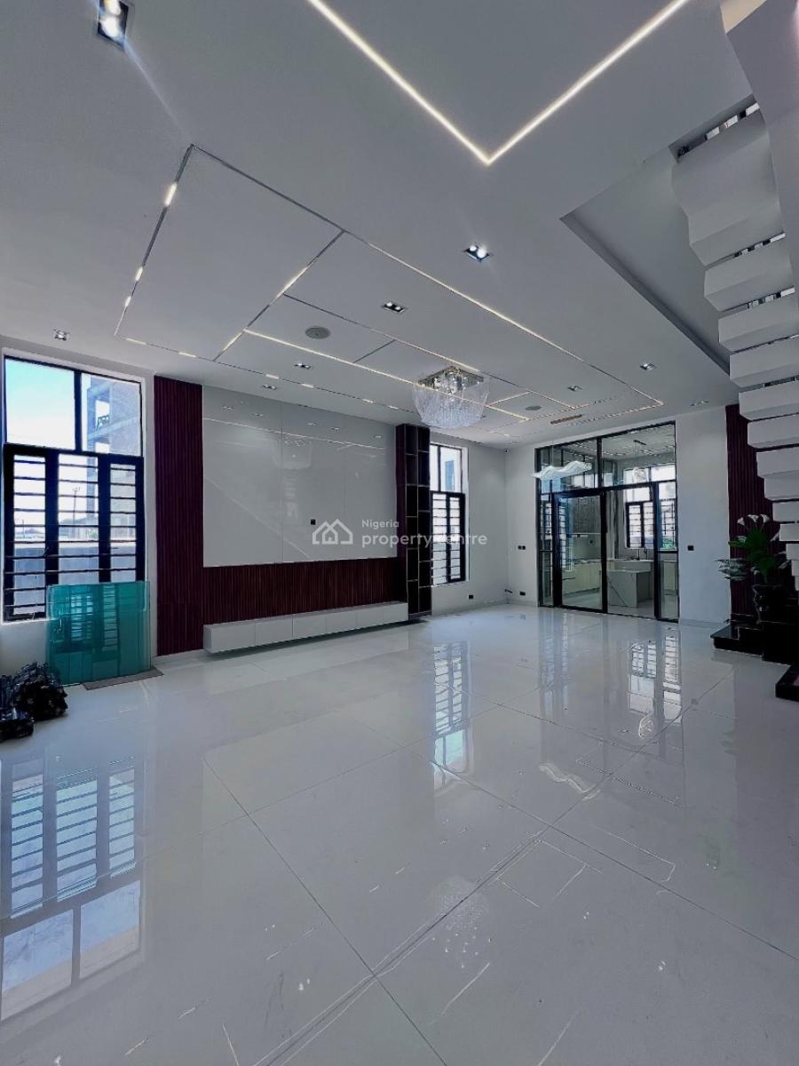Stunning 5 Bedroom Detached Duplex with Swimming Pool and Bq, Chevron, Lekki, Lagos, Detached Duplex for Sale