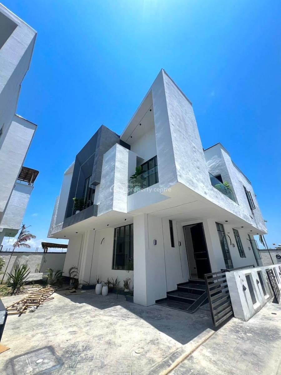 Luxury 5-bedroom Fully Detached House with Bq in a Secured Estate, Chevron, Lekki, Lagos, Detached Duplex for Sale