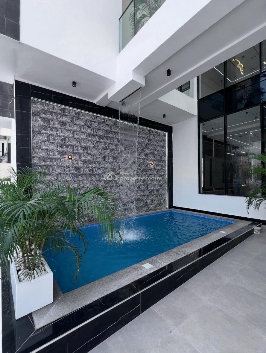 Contemporary 5 Bedroom Detached Duplex with Swimming Pool and Bq, Ikota, Ikota, Lekki, Lagos, Detached Duplex for Sale