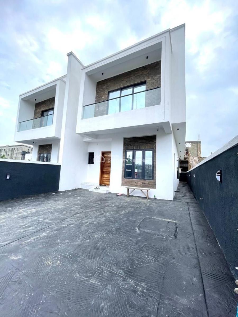 Beautiful 4 Bedroom Semi Detached Duplex with Bq, Ajah, Lagos, Semi-detached Duplex for Sale