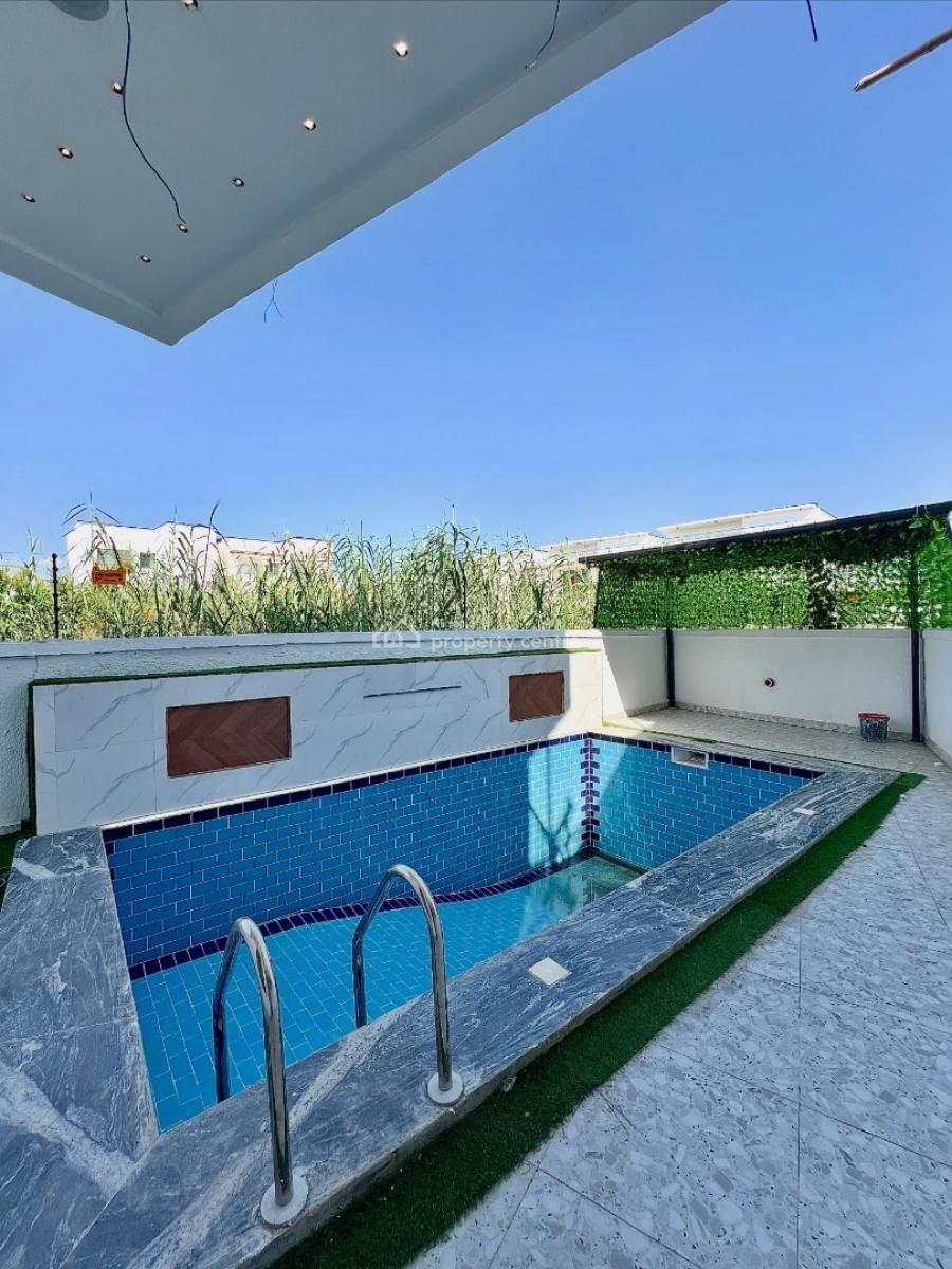 Contemporary 5 Bedroom Detached Duplex with Swimming Pool and Bq, Ajah, Lagos, Detached Duplex for Sale