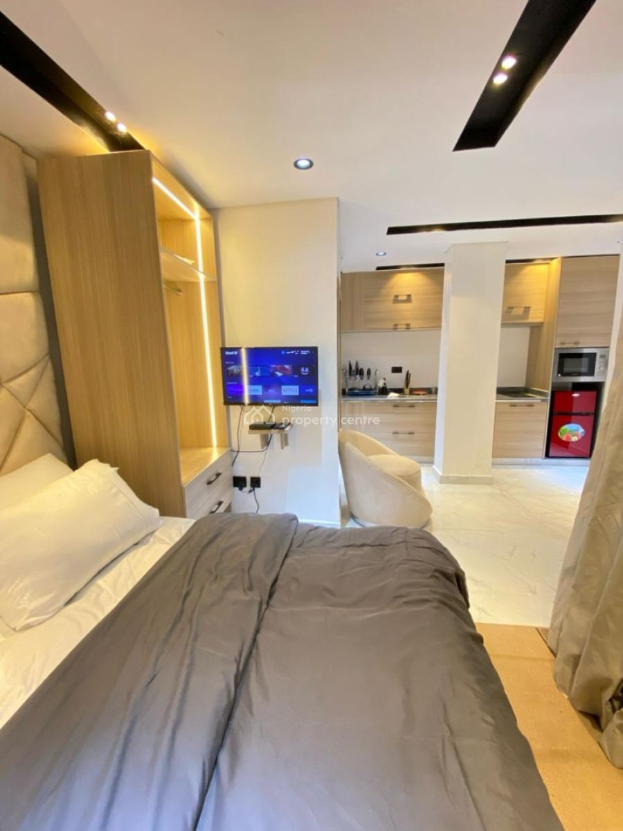 Fully Furnished Studio Apartment, Ikate, Lekki, Lagos, Flat / Apartment for Rent