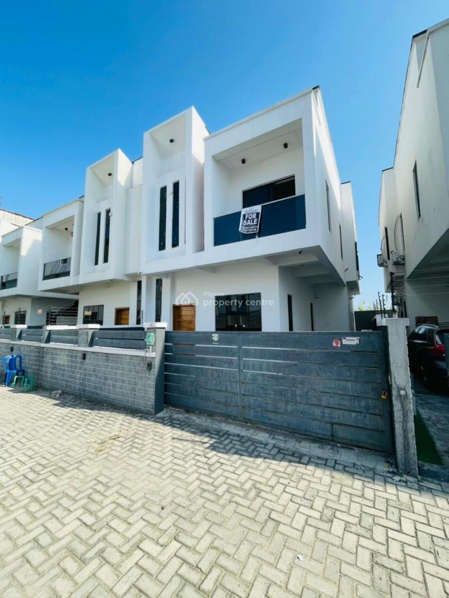 Self Compound 4 Bedroom Semi Detached Duplex with Bq, Road 1 Orchid, Lekki, Lagos, Semi-detached Duplex for Sale