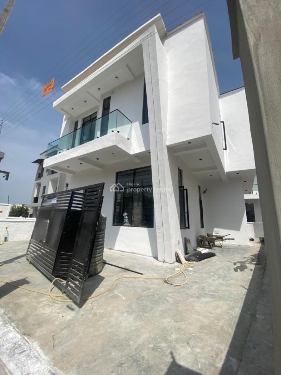 Nicely Built 5 Bedroom Fully Detached Duplex with Bq, Sangotedo, Ajah, Lagos, Detached Duplex for Sale