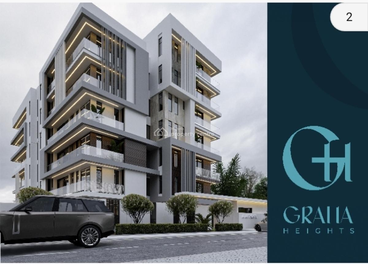Very Luxury Spacious 2 Bedroom Flat with Bq, Babalola Gardens Freedom Way, Lekki Phase 1, Lekki, Lagos, Block of Flats for Sale