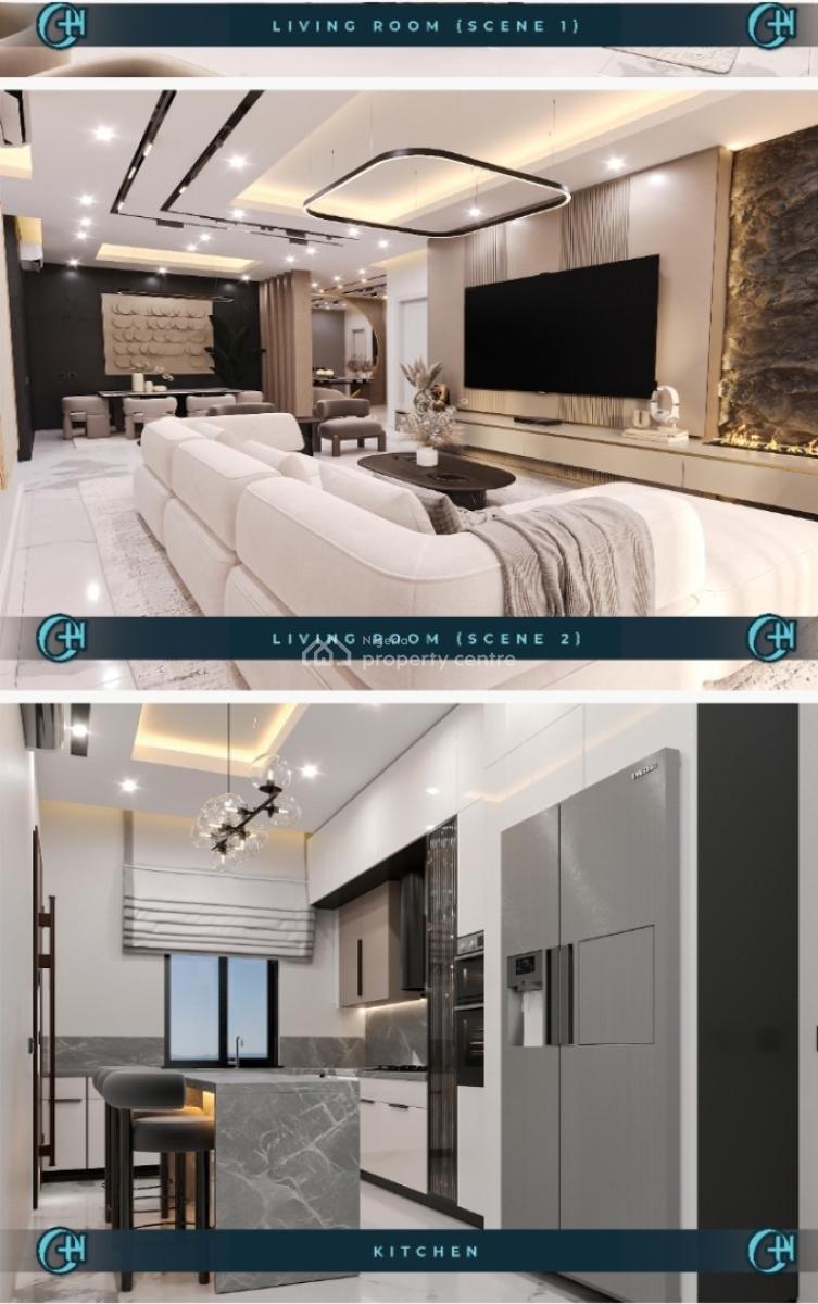 Very Luxury Spacious 2 Bedroom Flat with Bq, Babalola Gardens Freedom Way, Lekki Phase 1, Lekki, Lagos, Block of Flats for Sale