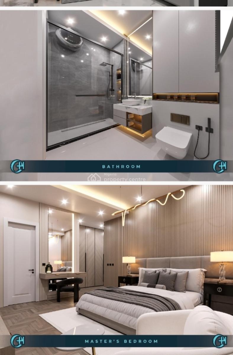 Very Luxury Spacious 2 Bedroom Flat with Bq, Babalola Gardens Freedom Way, Lekki Phase 1, Lekki, Lagos, Block of Flats for Sale