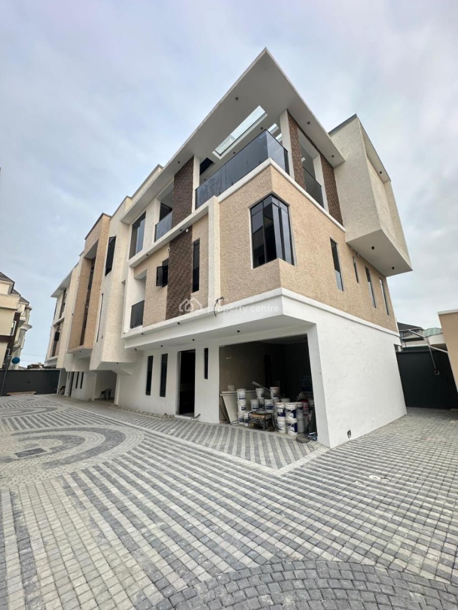 Luxury 4 Bedroom Penthouse + Bq, 10kv Lithium Inverter, & Elevator, Lekki Phase 1, Lekki, Lagos, Terraced Duplex for Sale