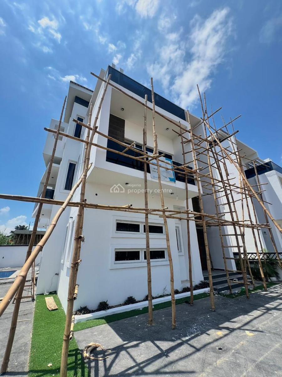 Ultra Premium 5 Bedroom Fully Detached House with Bq and Swimming Pool, Chevron, Lekki, Lagos, Detached Duplex for Sale
