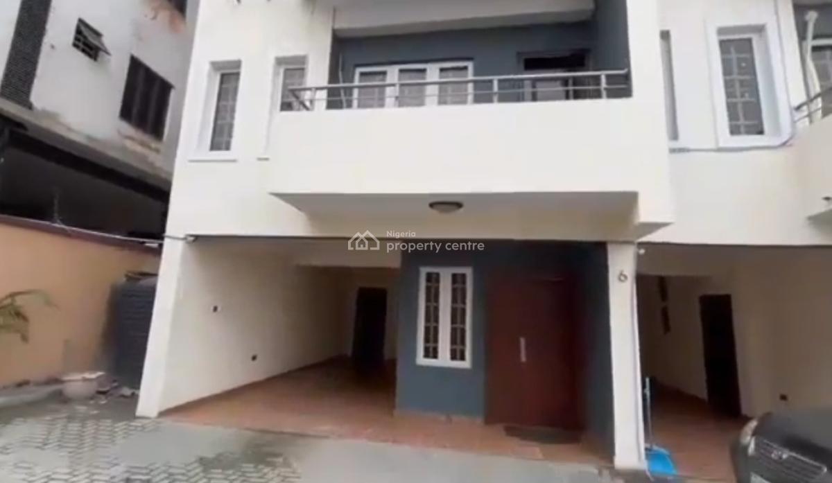 3 Bedroom Terrace Duplex with Attached Mini  Flat, Ikate, Lekki, Lagos, Semi-detached Duplex for Sale