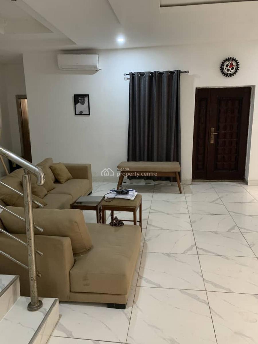 Newly Built 4 Bedroom Terraced Duplex with Solar Panels, Atlantic Nominee Estate, Olokonla, Sangotedo, Ajah, Lagos, Terraced Duplex for Sale