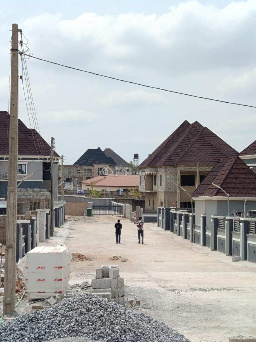 a Standard Detached 4 Bedroom Duplex with Attached, Direct Opposite Shaffa Filling Station,sabon Lugbe, Airport Road, Lugbe District, Abuja, Detached Duplex for Sale