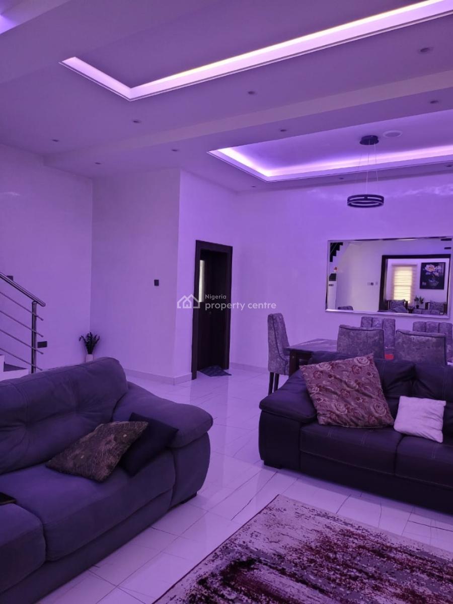 Tastefully Finished and Furnished 4-bedroom Terraced Duplex with Bq, Jabi, Abuja, Terraced Duplex for Rent