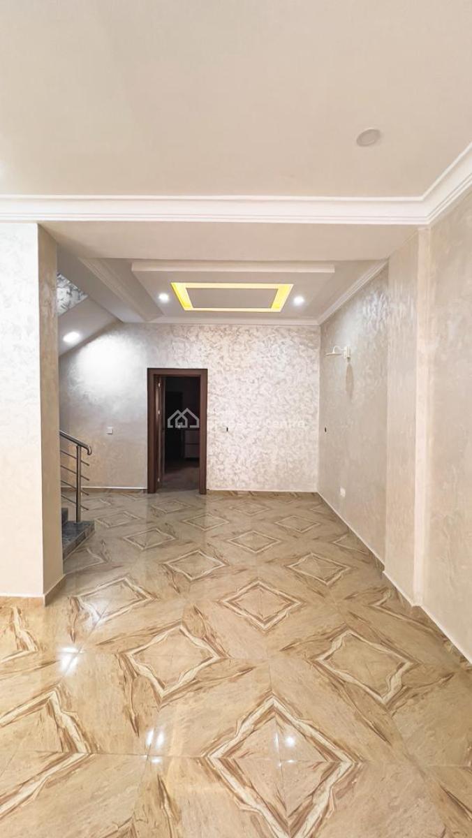 Spacious 4 Bedroom Terrace Duplex with Bq, Coza Road, Guzape District, Abuja, Terraced Duplex for Sale