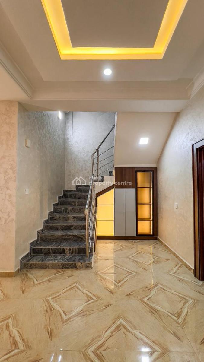 Spacious 4 Bedroom Terrace Duplex with Bq, Coza Road, Guzape District, Abuja, Terraced Duplex for Sale