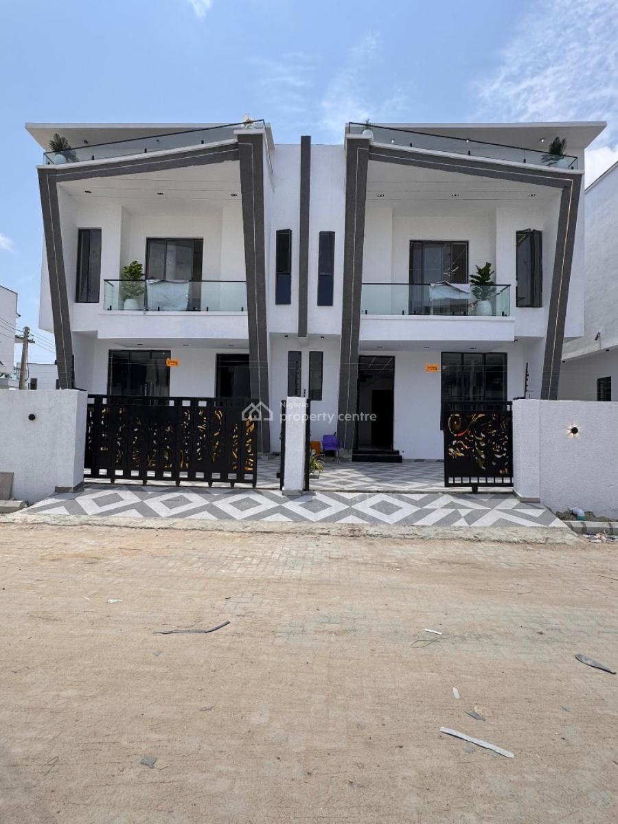 Luxury 4-bedroom Semi Detached Duplex, Ajah, Lekki, Lagos, Semi-detached Duplex for Sale