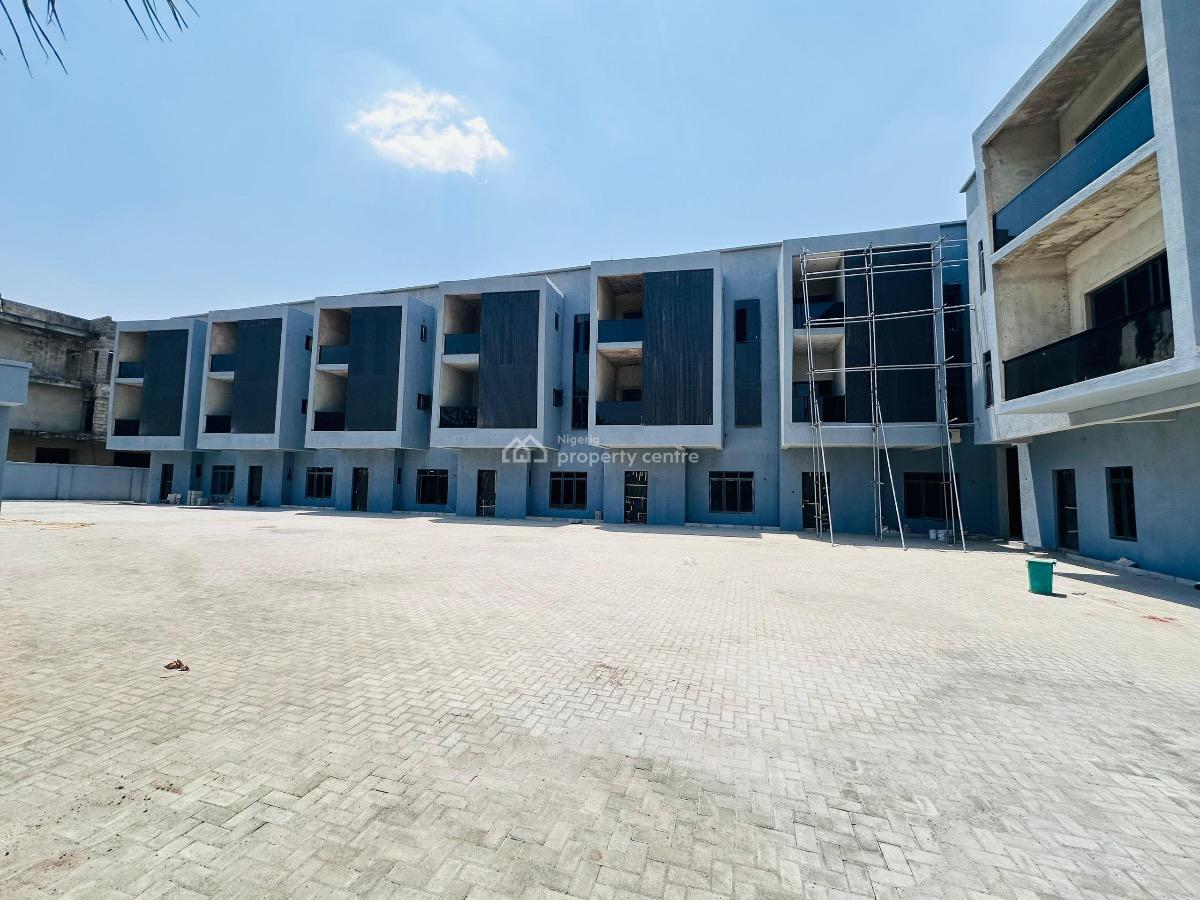 Semi Finished 4 Bedroom Terrace Duplex with Bq, Utako, Abuja, Terraced Duplex for Sale