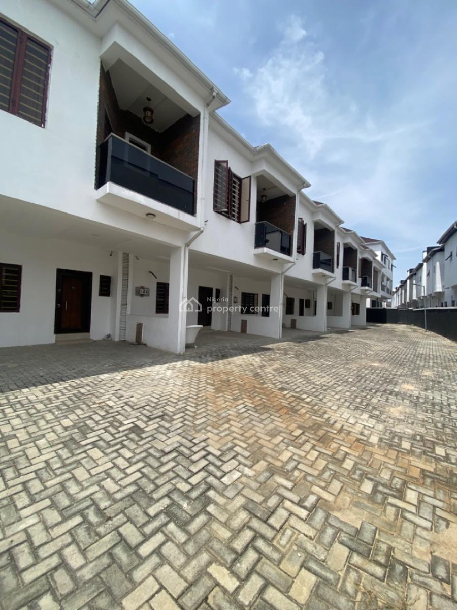 Brand New /fully Serviced 3 Bedrooms Terrace Duplex with Bq, Lekki Orchid, Lekki Phase 2, Lekki, Lagos, Terraced Duplex for Rent