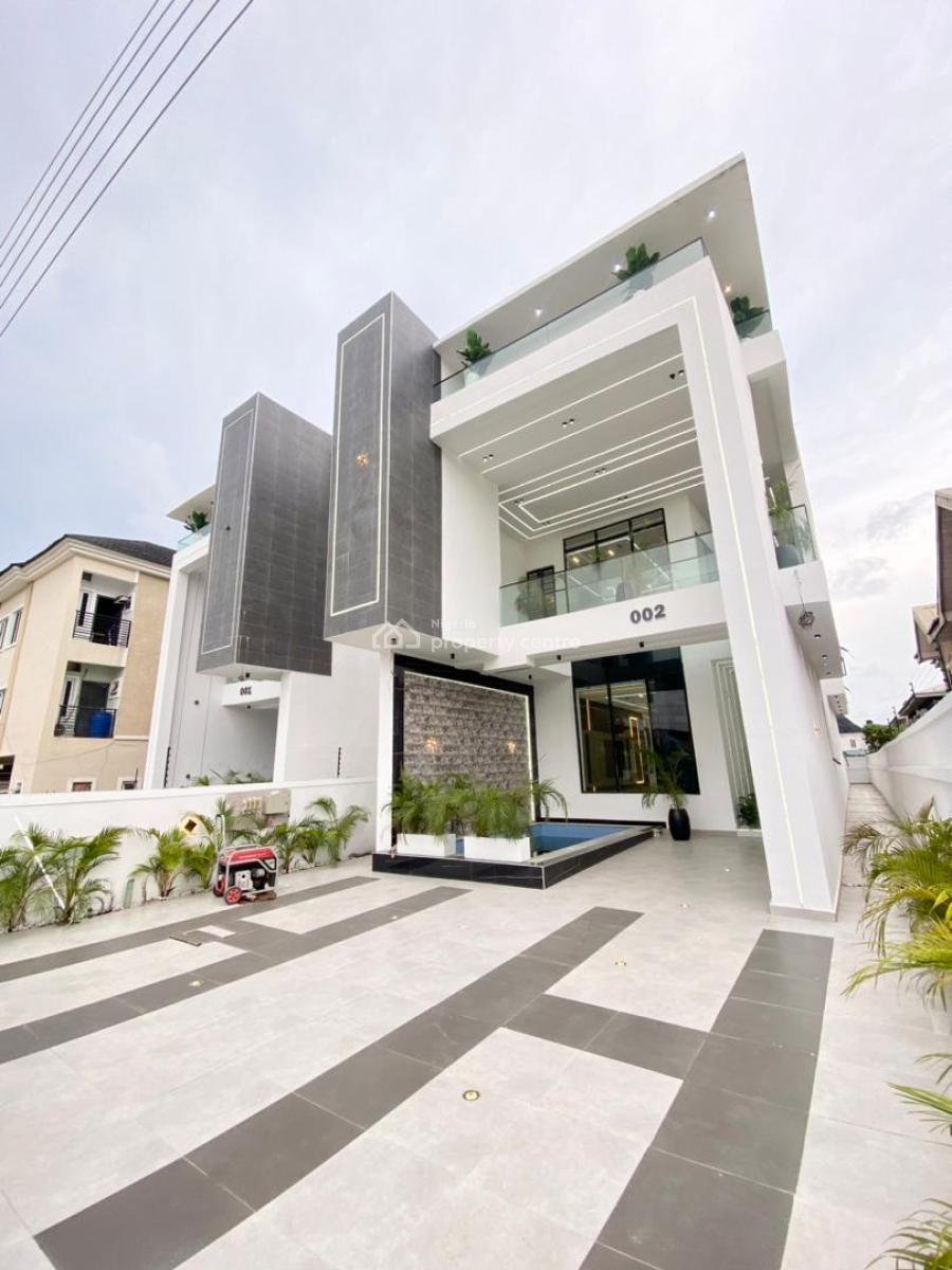 Luxury 5 Bedroom Fully Detached Duplex with Bq, Ikota, Lekki, Lagos, Detached Duplex for Sale