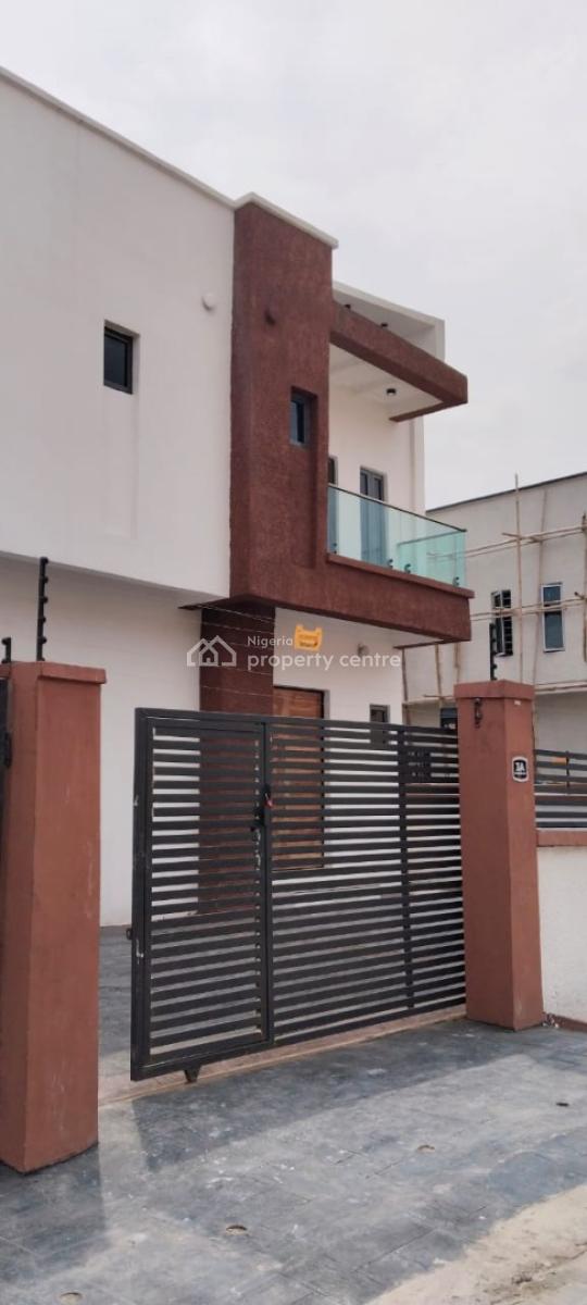 5bedroom Fully Detached Duplex with Bq in a Well Serene Estate, Green Wood Park Estate Opposite Abijo Gra, Abijo, Lekki, Lagos, Detached Duplex for Sale