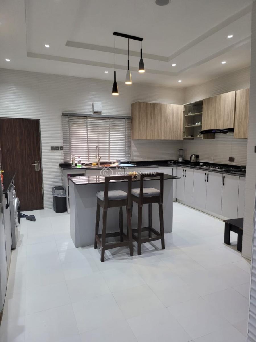 Furnished 4 Bedroom Terrace Duplex with Bq, Dakibiyu, Abuja, Terraced Duplex for Rent