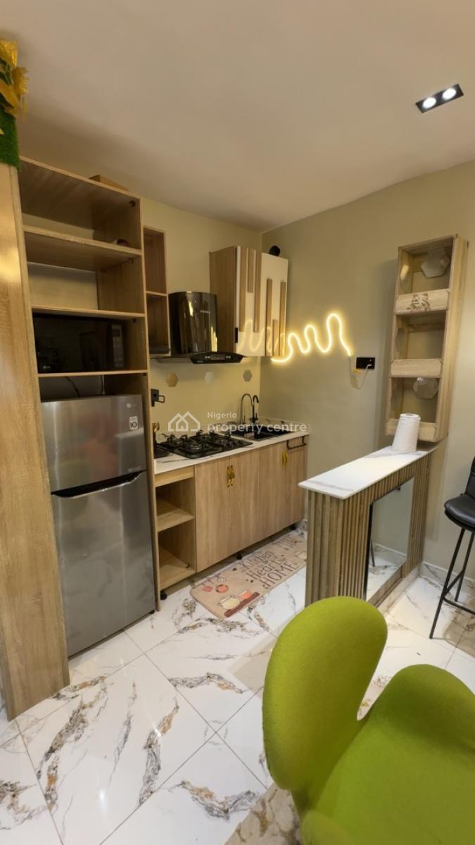 One Bedroom and Parlor Apartment, Fully Serviced and Furnished, Sanni Sokoti Street, New Oko-oba, Agege, Lagos, Detached Bungalow Short Let