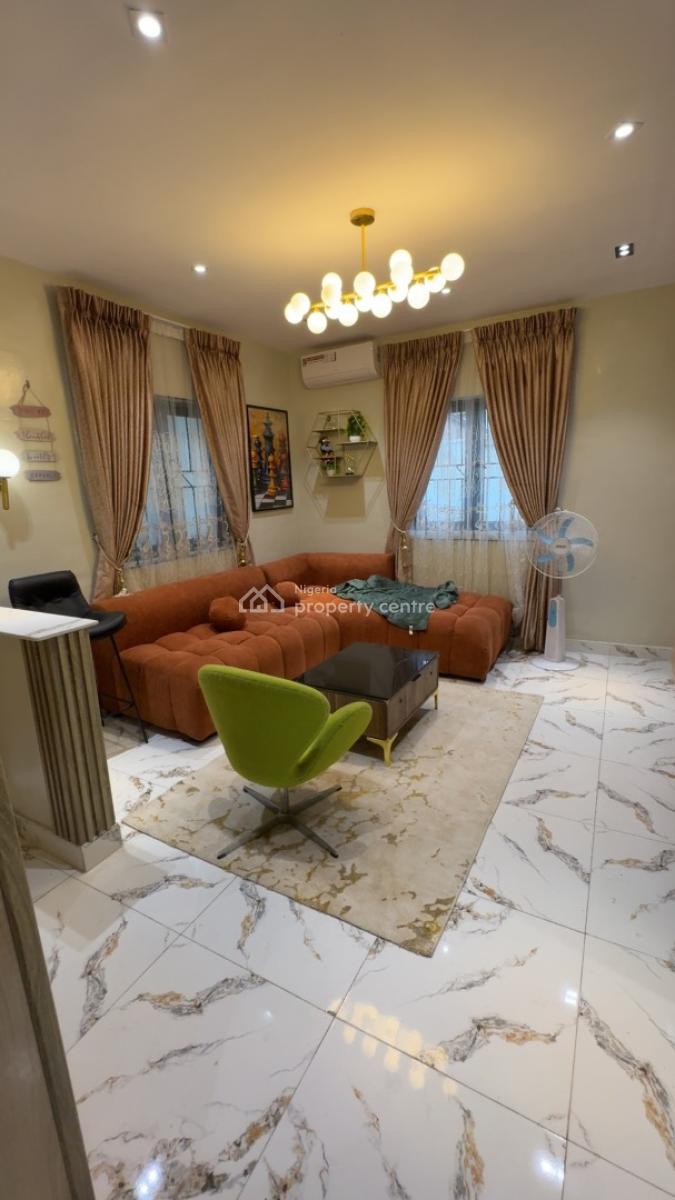 One Bedroom and Parlor Apartment, Fully Serviced and Furnished, Sanni Sokoti Street, New Oko-oba, Agege, Lagos, Detached Bungalow Short Let