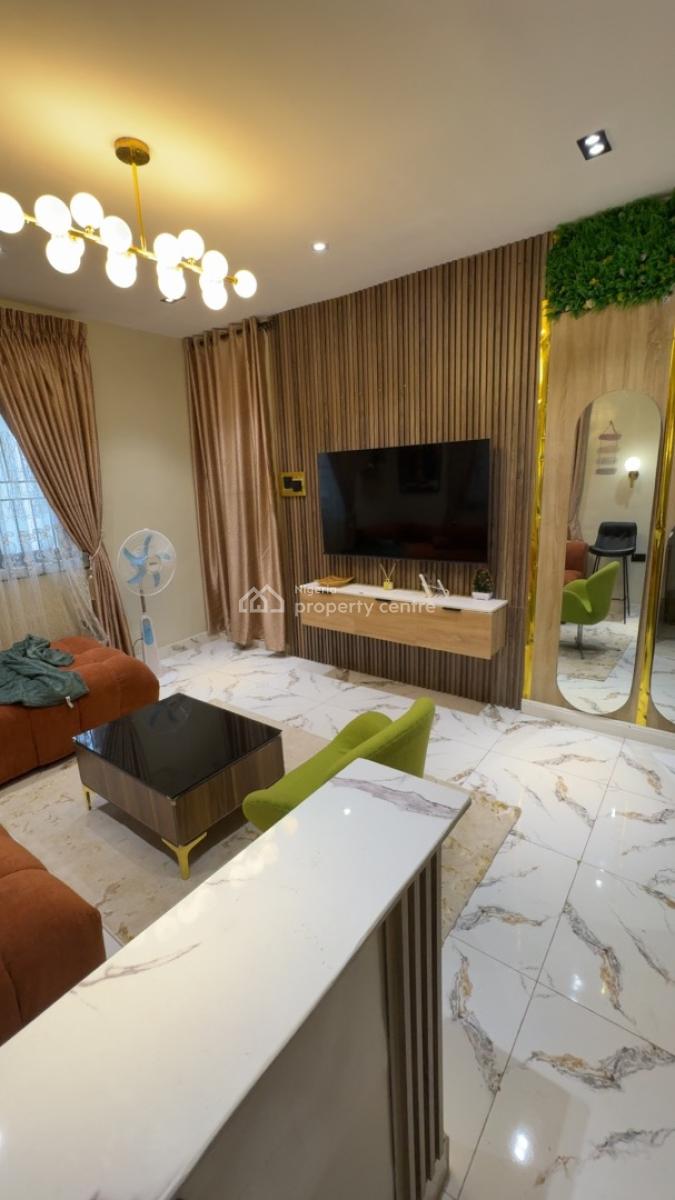 One Bedroom and Parlor Apartment, Fully Serviced and Furnished, Sanni Sokoti Street, New Oko-oba, Agege, Lagos, Detached Bungalow Short Let