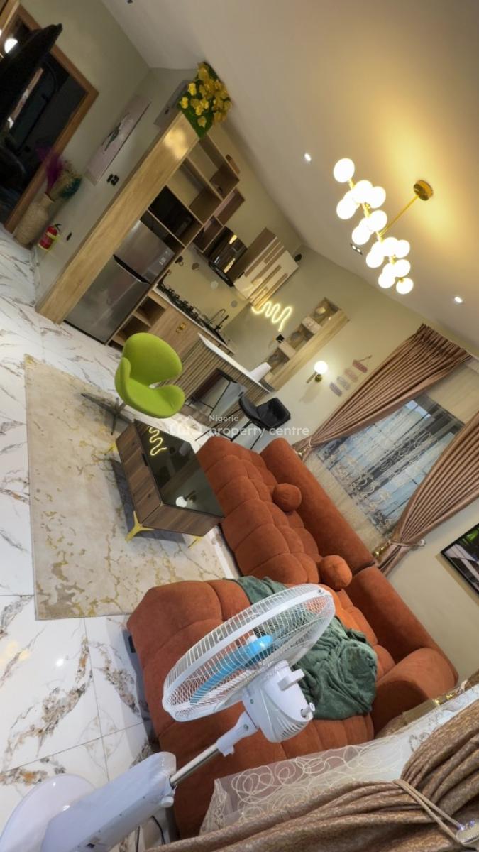 One Bedroom and Parlor Apartment, Fully Serviced and Furnished, Sanni Sokoti Street, New Oko-oba, Agege, Lagos, Detached Bungalow Short Let