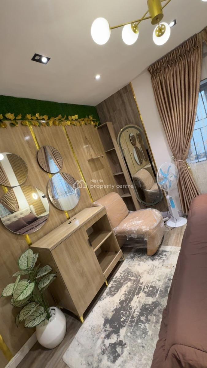 One Bedroom and Parlor Apartment, Fully Serviced and Furnished, Sanni Sokoti Street, New Oko-oba, Agege, Lagos, Detached Bungalow Short Let