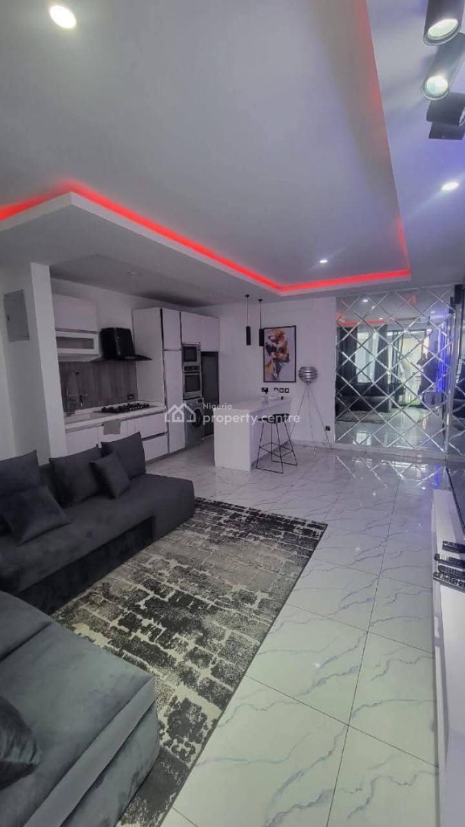 Fully Furnished 1 Bedroom Mini Flat on 2nd Floor, Emiola Mews Apartments, Ikate Elegushi, Lekki, Lagos, Mini Flat (room and Parlour) for Rent