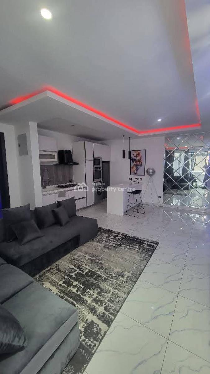 Fully Furnished 1 Bedroom Mini Flat on 2nd Floor, Emiola Mews Apartments, Ikate Elegushi, Lekki, Lagos, Mini Flat (room and Parlour) for Rent