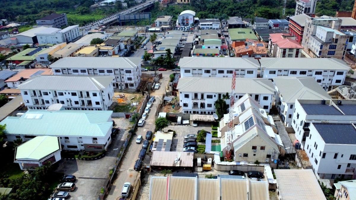 Luxury Newly Built 4 Bedroom Terrace with a Room Bq Each, Awuse Estate, Opebi, Ikeja, Lagos, Terraced Duplex for Sale