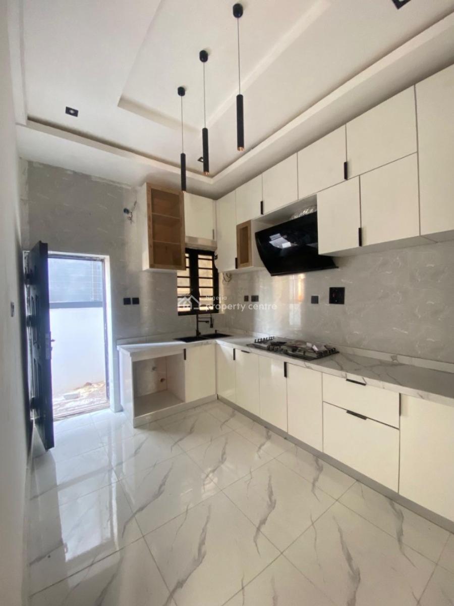 Exquisite 4 Bedroom Semi Detached Duplex in a Secure Estate, Sangotedo, Ajah, Lagos, Semi-detached Duplex for Rent