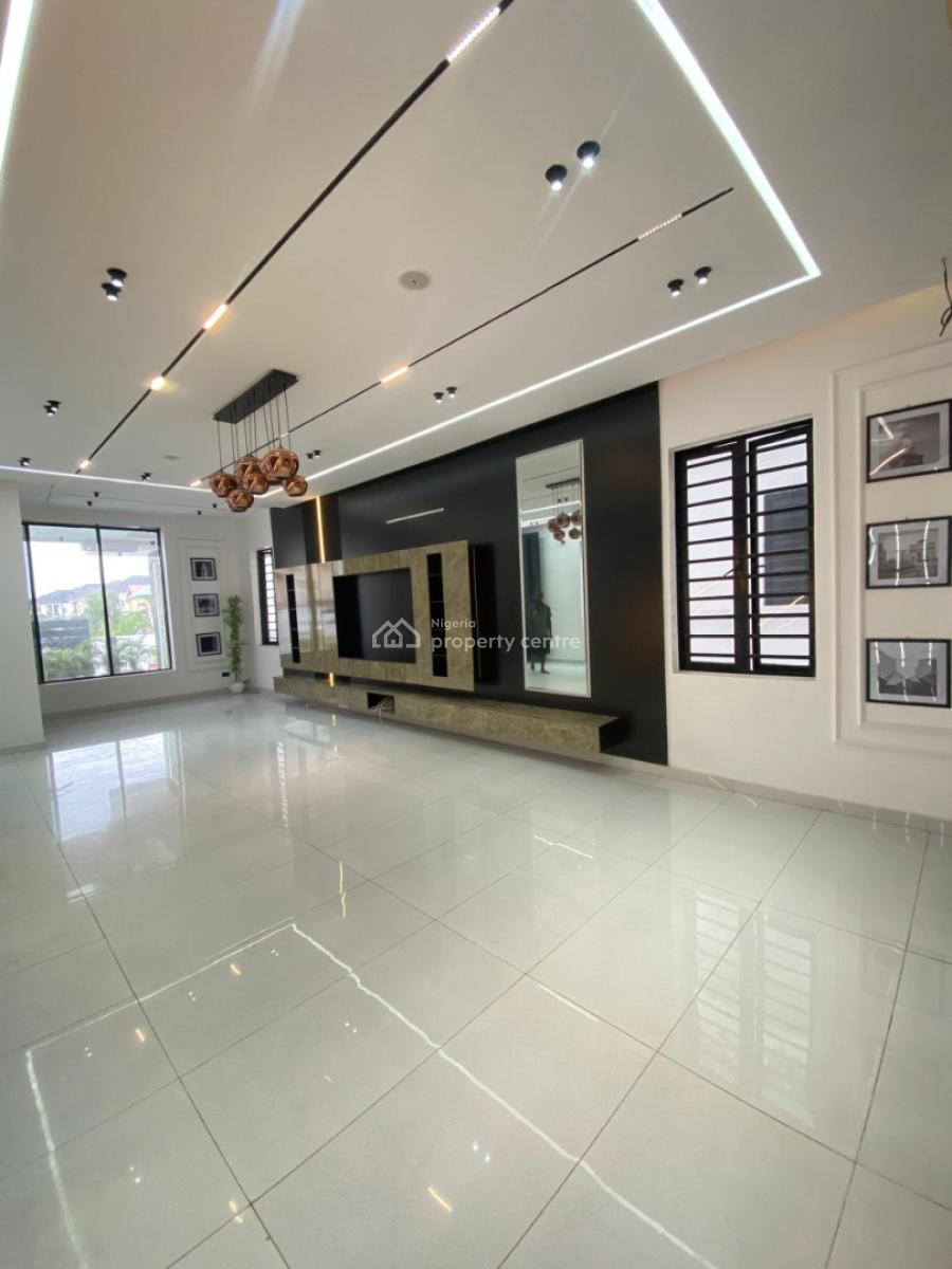 Sophisticated 5 Bedroom Detached Smart House with Bq, Pool and Gym, Ikota Lekki Lagos, Ikota, Lekki, Lagos, Detached Duplex for Sale