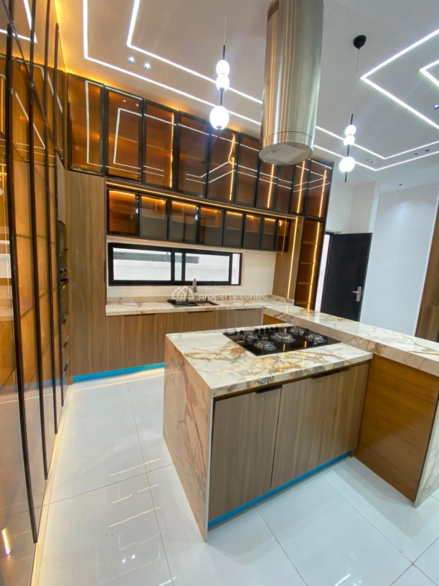 Sophisticated 5 Bedroom Detached Smart House with Bq, Pool and Gym, Ikota Lekki Lagos, Ikota, Lekki, Lagos, Detached Duplex for Sale