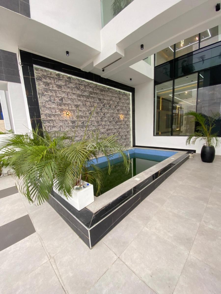Sophisticated 5 Bedroom Detached Smart House with Bq, Pool and Gym, Ikota Lekki Lagos, Ikota, Lekki, Lagos, Detached Duplex for Sale
