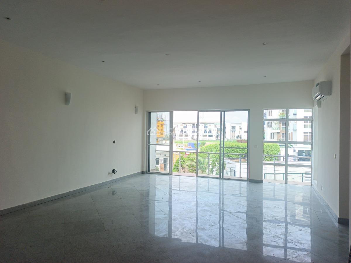 Waterfront 3-bedroom Apartment with Bq, Banana Island, Ikoyi, Lagos, Flat / Apartment for Rent