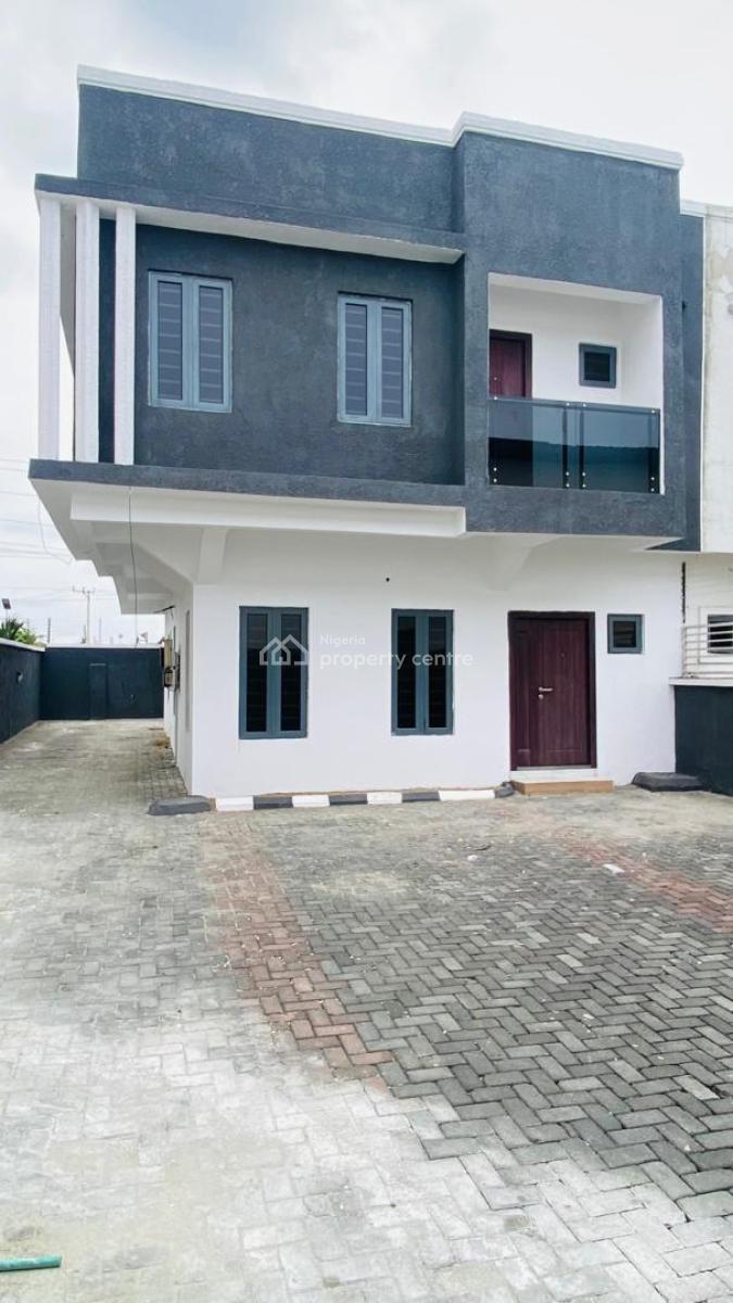 Luxury 4 Bedroom Semi Detached Duplex in a Call in Estate, Sangotedo, Sangotedo, Ajah, Lagos, Flat / Apartment for Rent