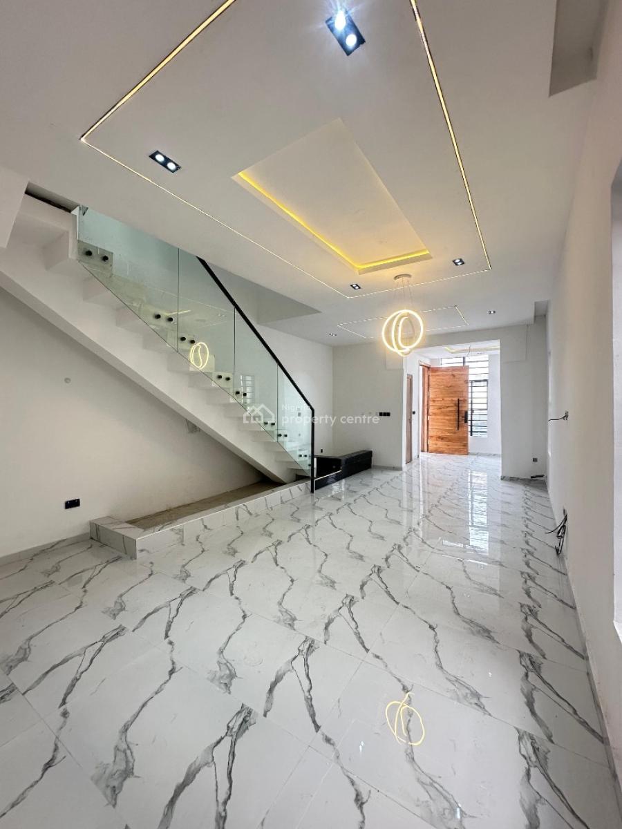 Exquisite 4 Bedroom Semi-detached Duplex with Bq and Smart Home Featur, Lekki Phase 2, Lekki, Lagos, House for Sale