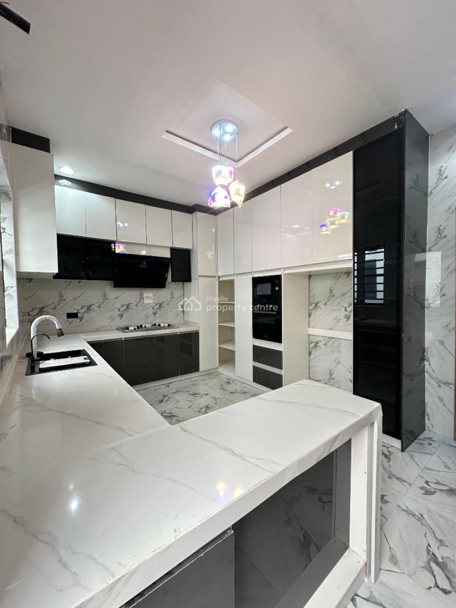 Exquisite 4 Bedroom Semi-detached Duplex with Bq and Smart Home Featur, Lekki Phase 2, Lekki, Lagos, House for Sale