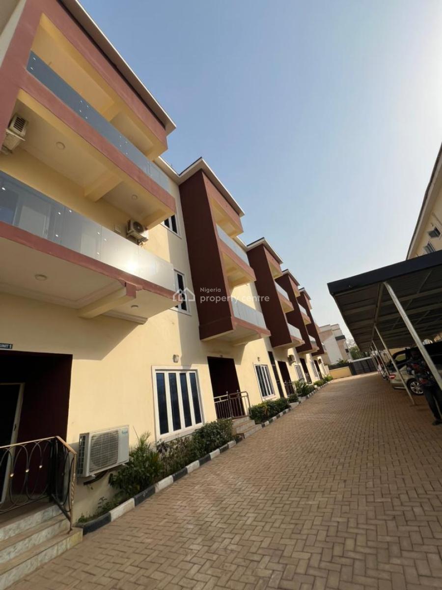 a Newly Built 4-bedroom Terrace Duplex + 1bq, Gaduwa, Abuja, Terraced Duplex for Rent
