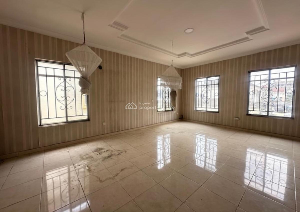 Well Built 4 Bedroom Detached Duplex with B.q, Chevron, Lekki, Lagos, Detached Duplex for Rent