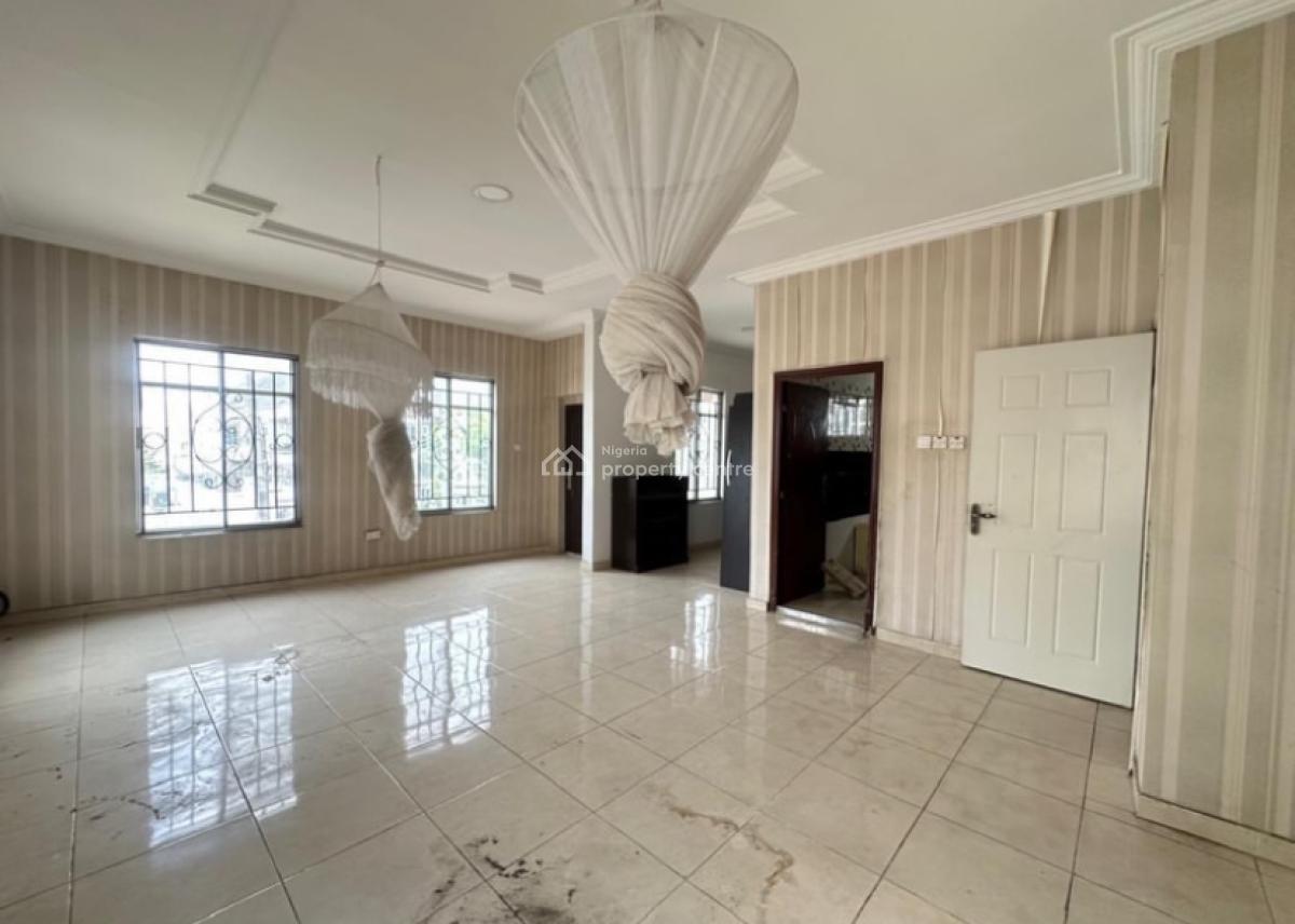 Well Built 4 Bedroom Detached Duplex with B.q, Chevron, Lekki, Lagos, Detached Duplex for Rent